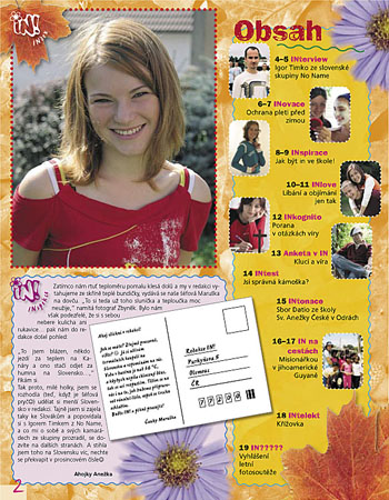 Ukzka asopisu IN - Listopad 2005