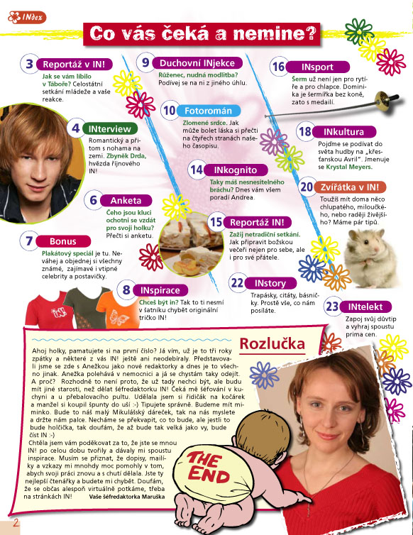 Ukázka časopisu IN - Říjen 2007