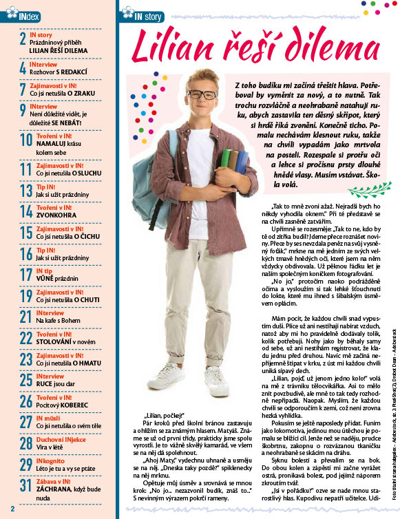 Ukázka časopisu IN - Časopis IN - červenec 2021