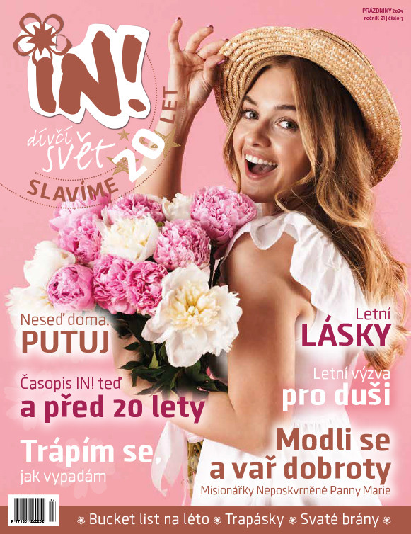 Ukzka asopisu IN - asopis IN - ervenec 2025