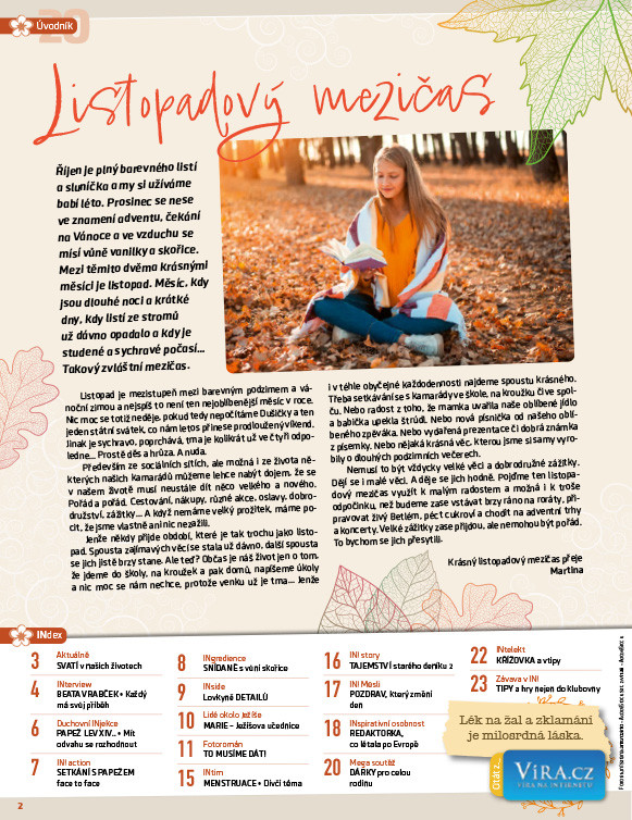 Ukzka asopisu IN - asopis IN - listopad 2025